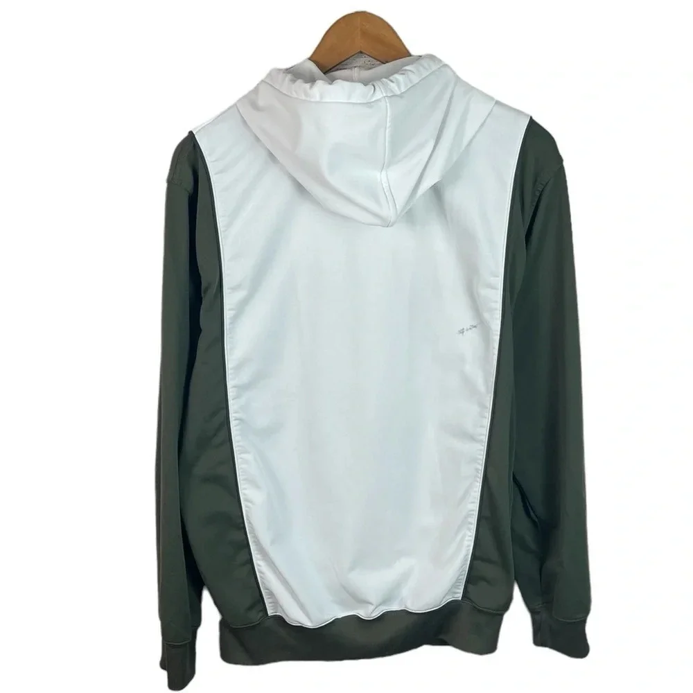 B13 Mens Nike Brand Full Zip Performance Spell Out Track Gym Jacket M